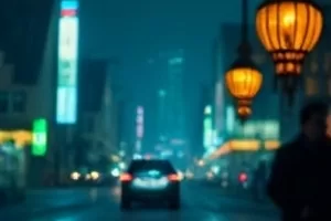 霜降那天封面：结霜的窗玻璃与室内暖黄台灯